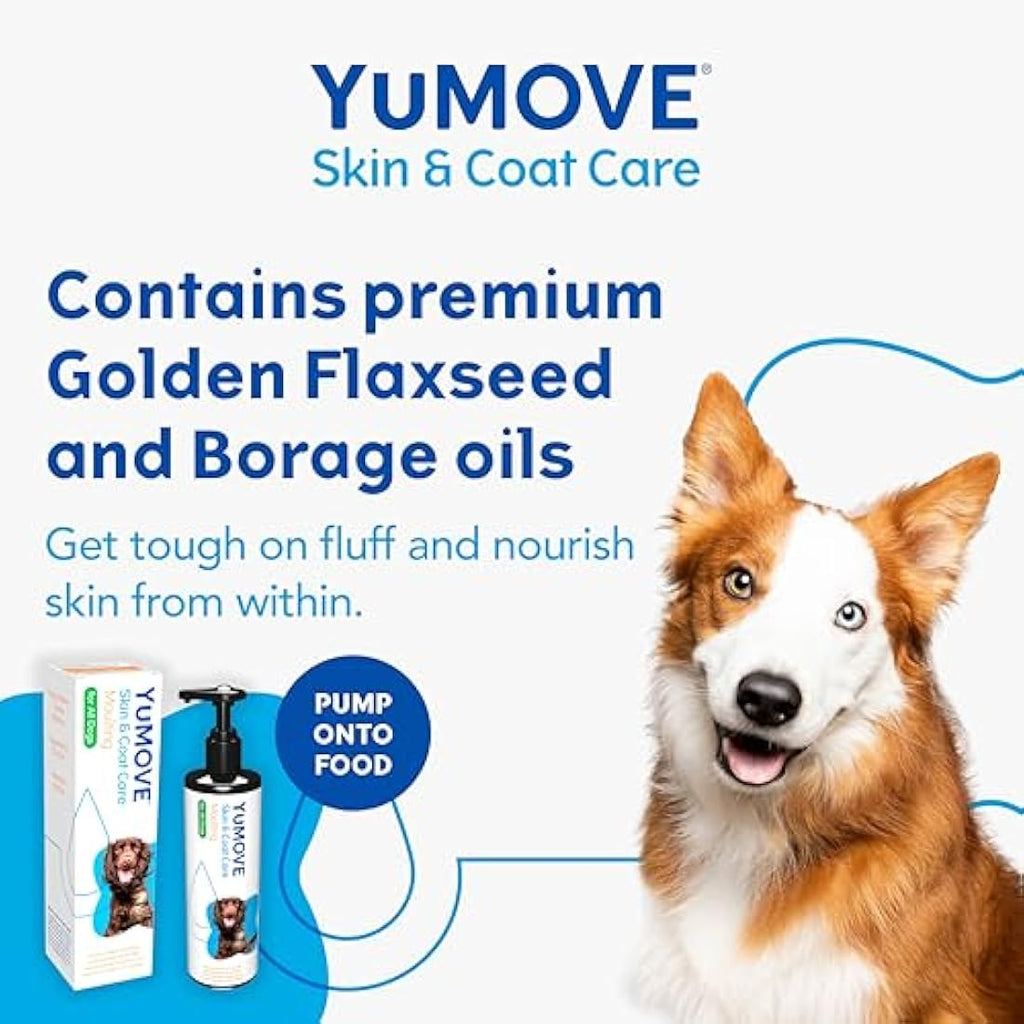YuMOVE Skin & Coat Care Moulting Supplement for Dogs - 500ml Bottle