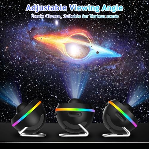 ALLOMN 13-in-1 Galaxy Star Projector | HD Planetarium Night Light