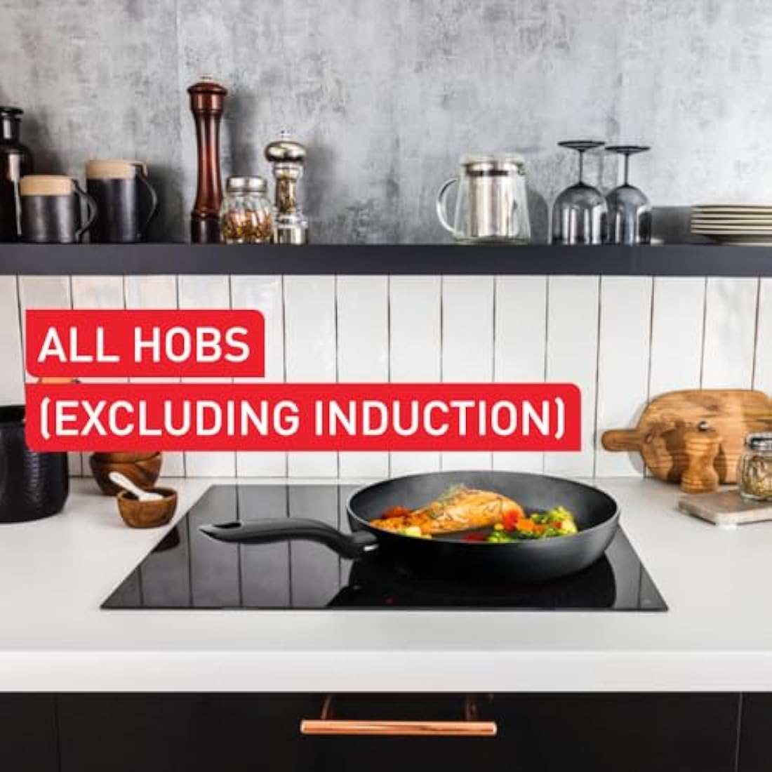 Tefal Titanium Essential 4pc Non-Stick Cookware Set – Metal Safe Pans