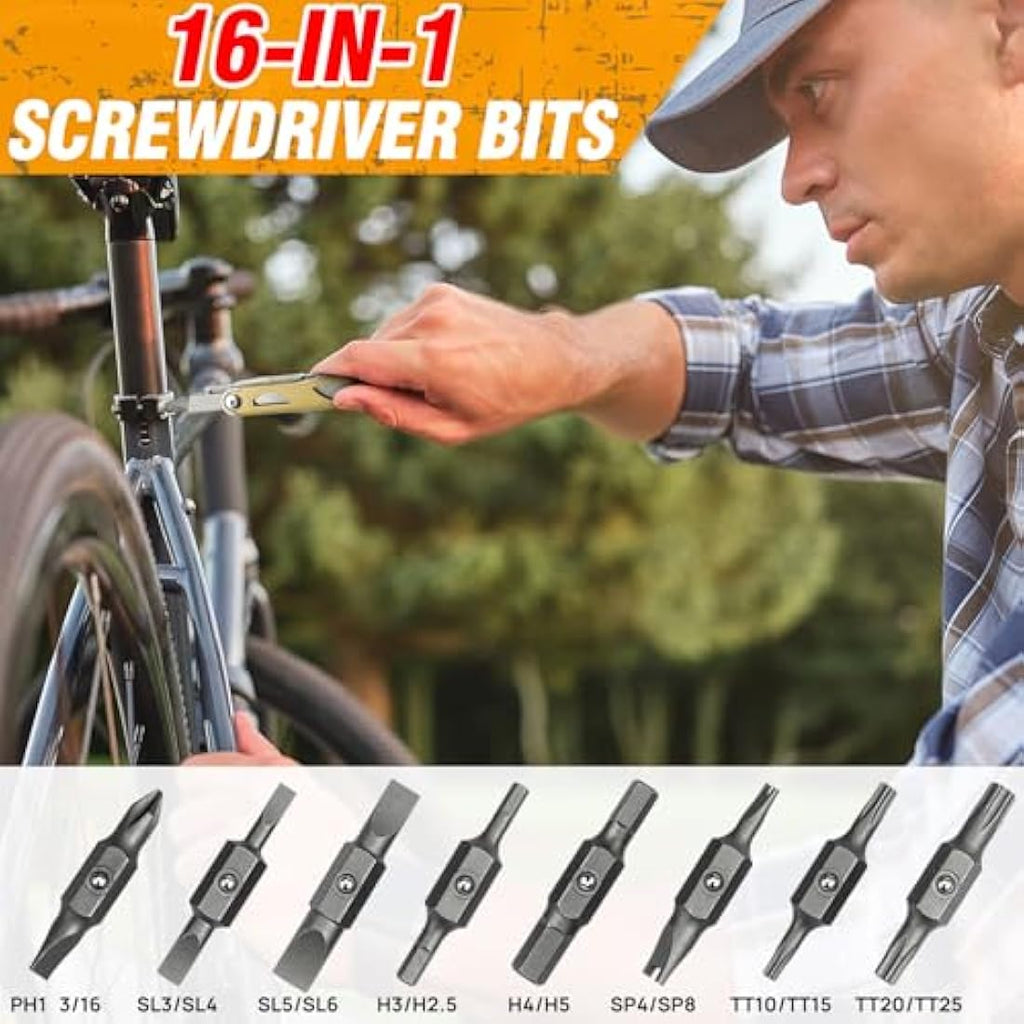 BIBURY 31-in-1 Multitool Pliers | Titanium Gold Stainless Steel Multi Tool