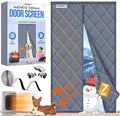 Homebay Magnetic Thermal Insulated Door Curtain – Oxford Fabric – 85x200cm