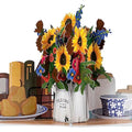 Cardology Sunflowers 3D Pop Up Card – Handmade Floral Greeting Card