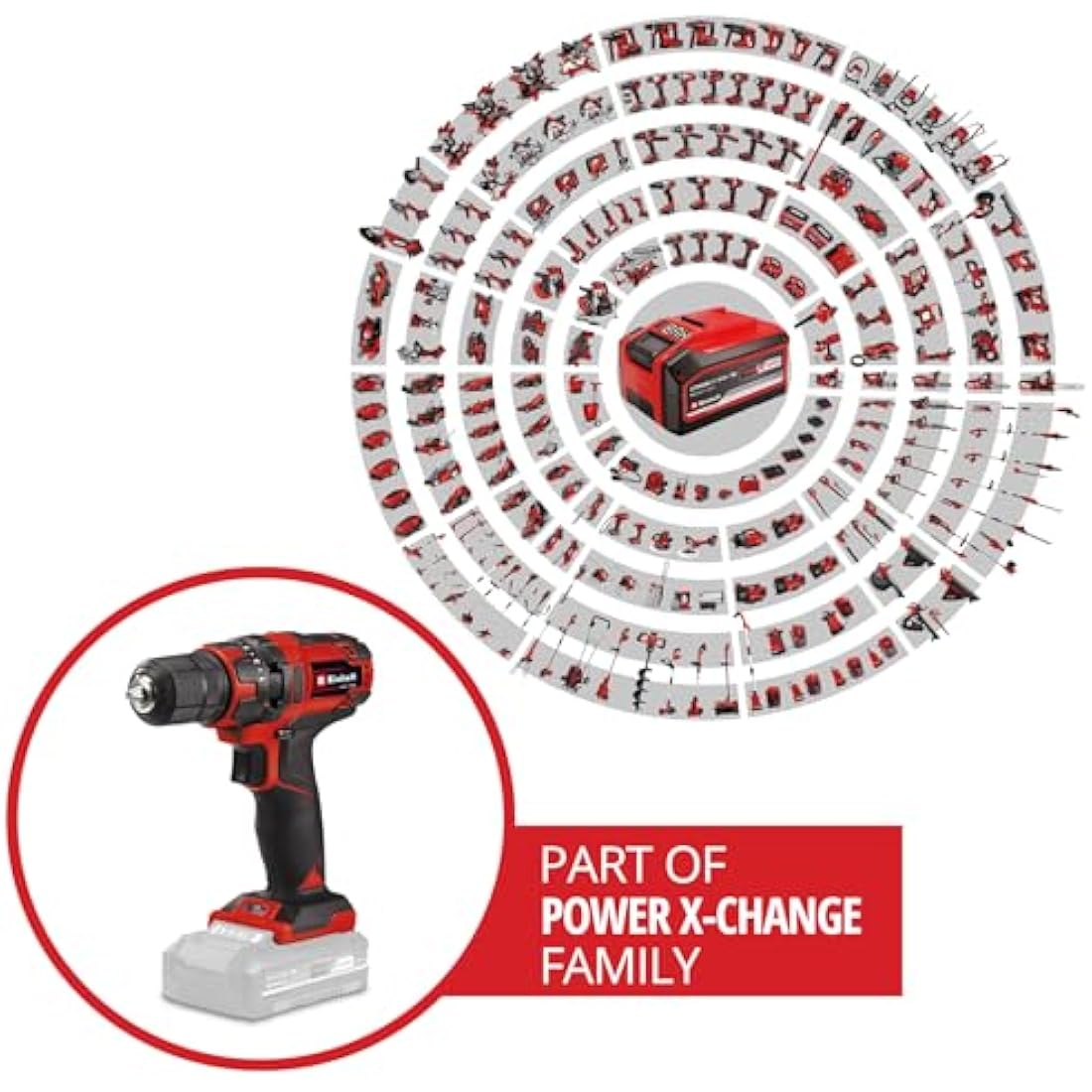 Einhell TC-CD 18/35 Li-Solo Cordless Drill Driver | Power X-Change