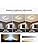 Modern LED Ceiling Light – 50W Dimmable Geometric Flush Mount