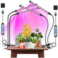 Garpsen Full Spectrum LED Grow Lights for Indoor Plants | 2-Pack Clip Lamp