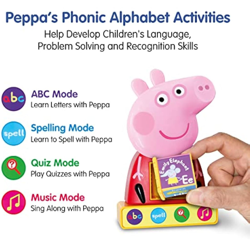 Peppa Pig Phonic Alphabet Toy – Interactive Learning Cubes for Kids