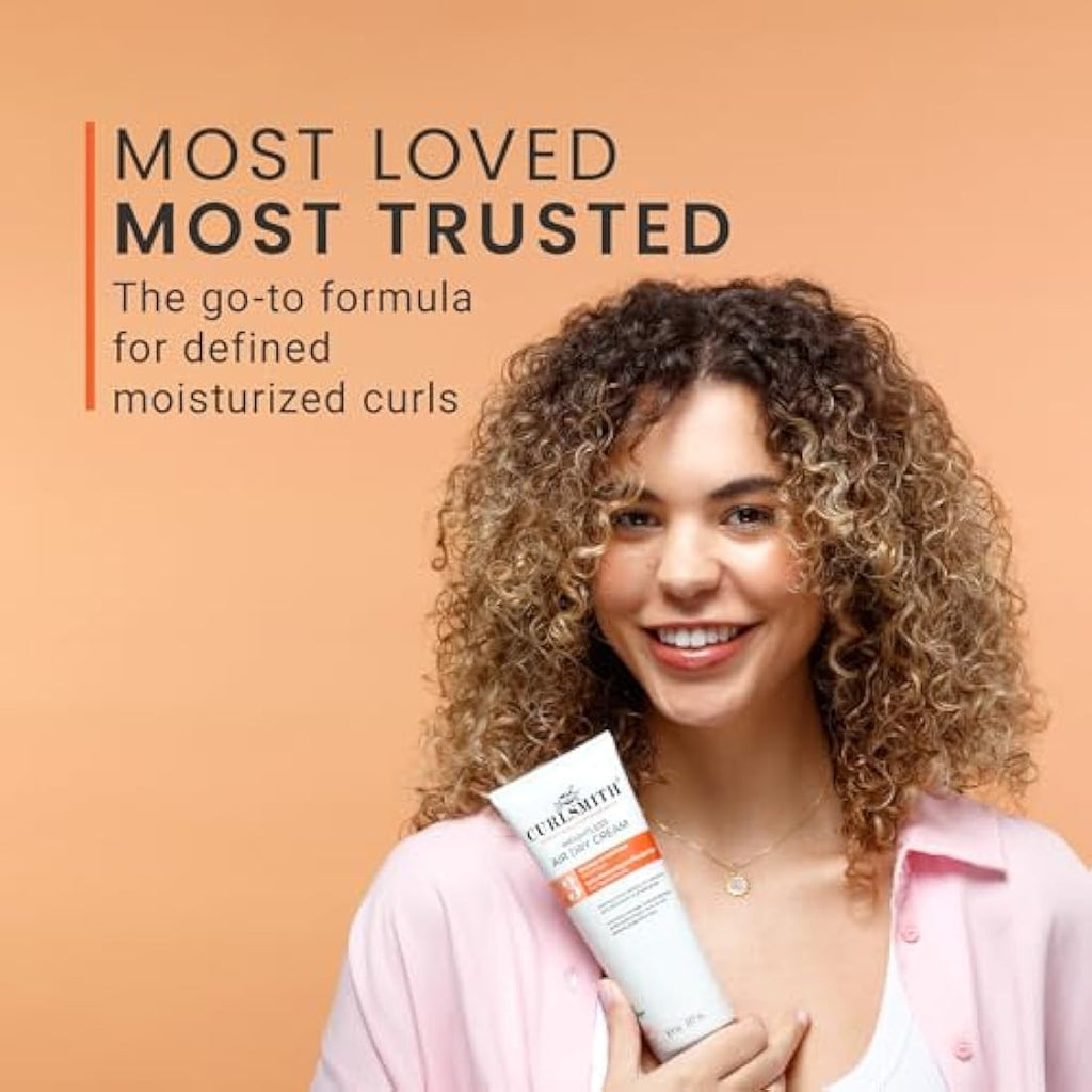 Curlsmith Weightless Air Dry Cream – Vegan Leave-In Conditioner (473ml)