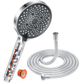 YEAUPE PRO Filtered Shower Head and Hose | High Pressure 6-Mode Set