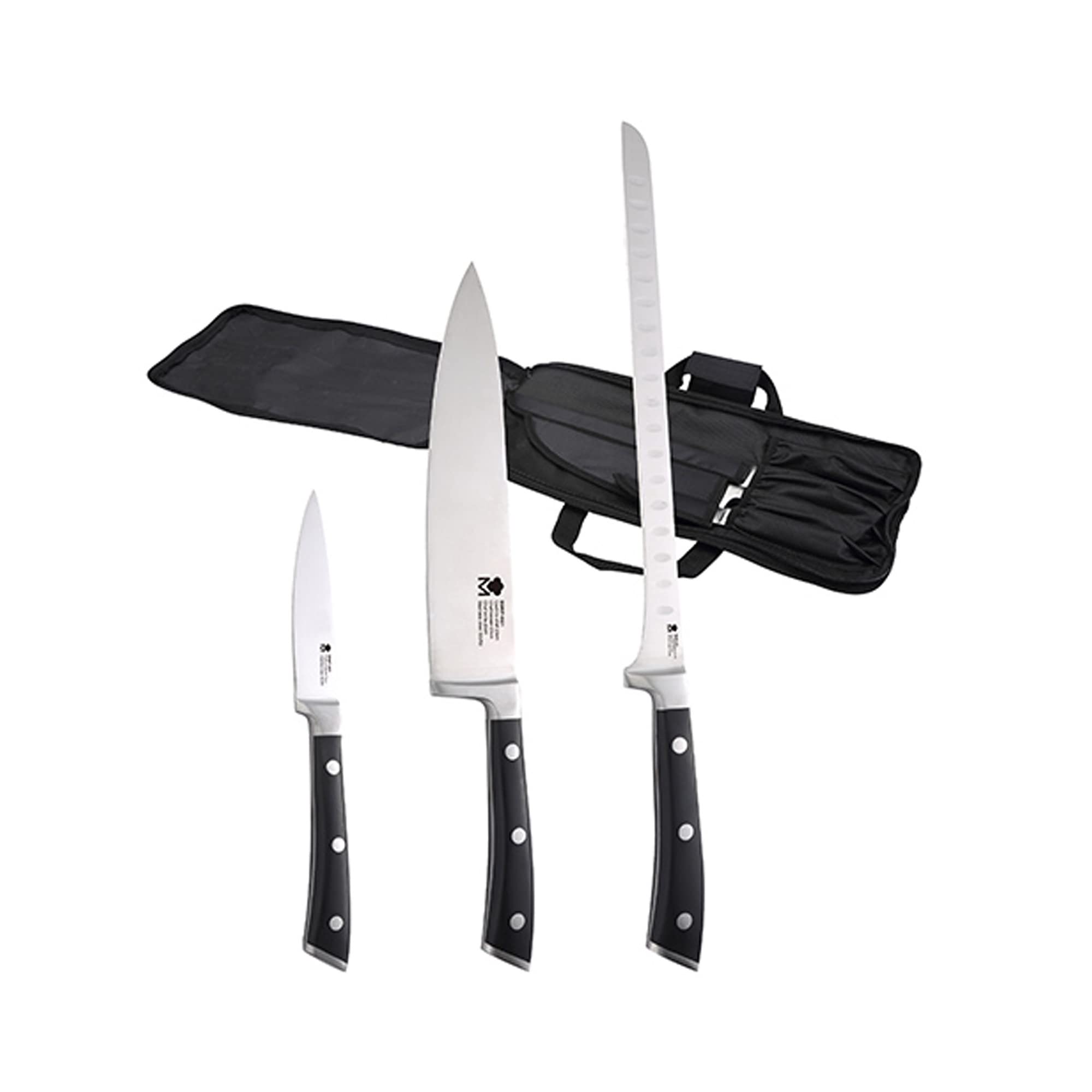 Bergner Foodies Collection Stainless Steel Kitchen Knives - Set of 3