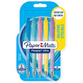 Paper Mate Flexgrip Ultra Pastel Ballpoint Pens, Medium Point, 5 Pack