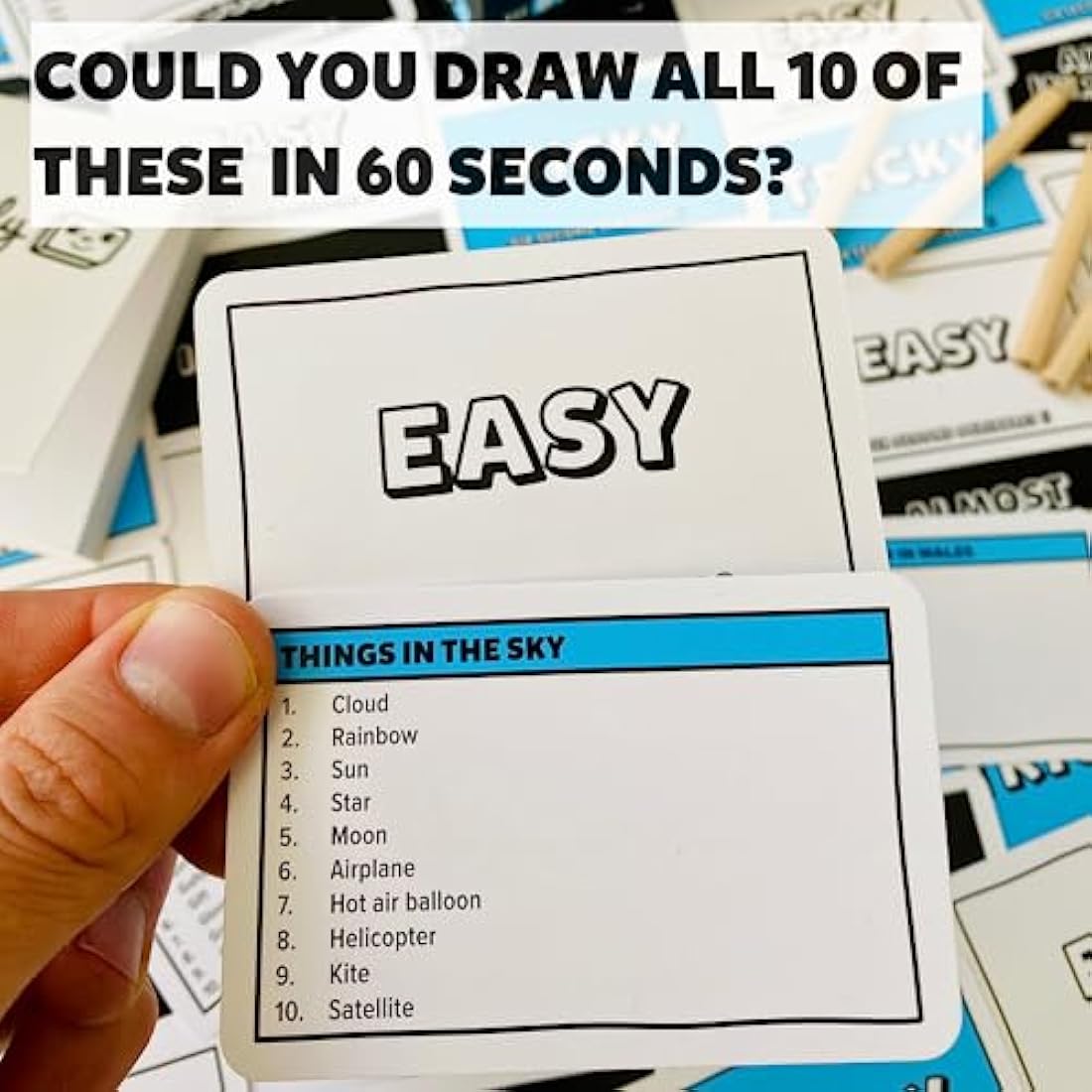 Six Second Scribbles 2 - Fast Drawing Family Party Game | Jolof Store