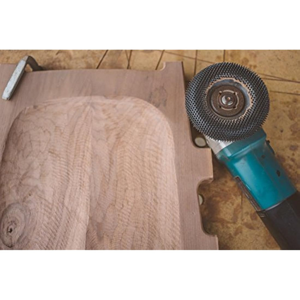 Kutzall Extreme Shaping Dish – 4.5" Coarse Tungsten Carbide Wood Disc