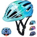 Jolof Store Kids Bike Helmet | LED Safety Light | Lightweight 50-57cm