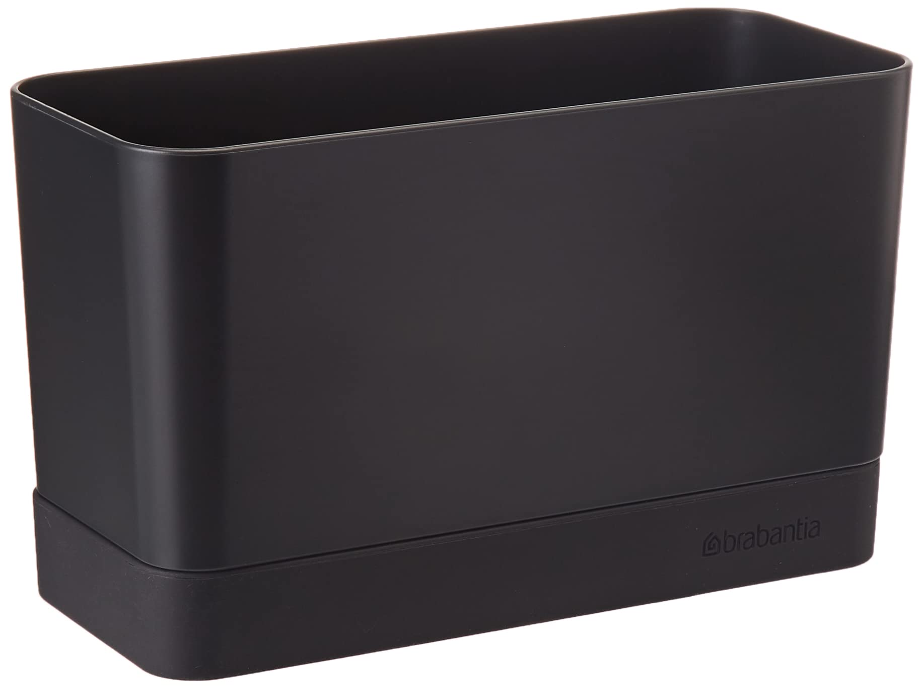Brabantia Sink Organiser – Dark Grey Kitchen Caddy with Removable Tray
