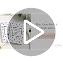 Angel & Dove Forget-Me-Not Seed Packet Funeral Favours - 10 Pack Memorial