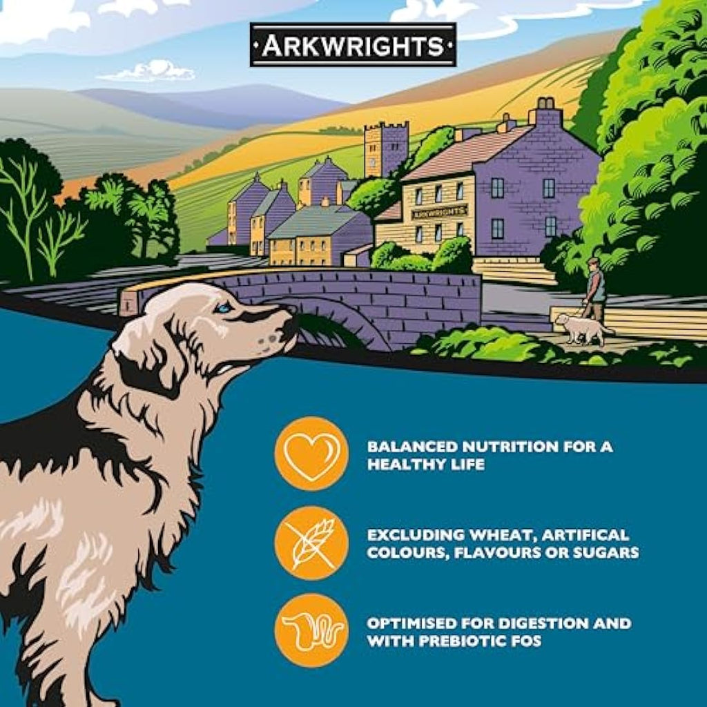 Arkwrights Sensitive Dry Dog Food – Wheat Free Extra Chicken – 15kg
