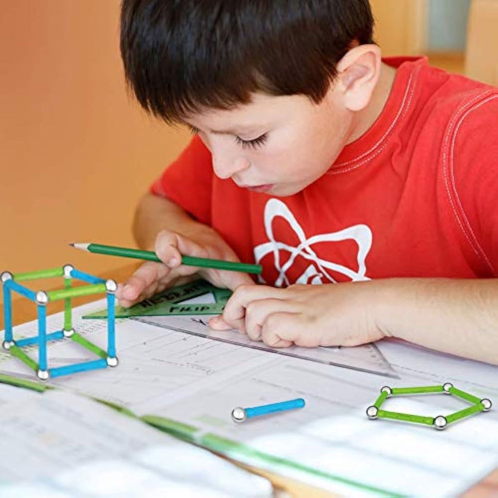 Geomag Classic Panels 200-Piece Magnetic Building Set - Recycled Plastic