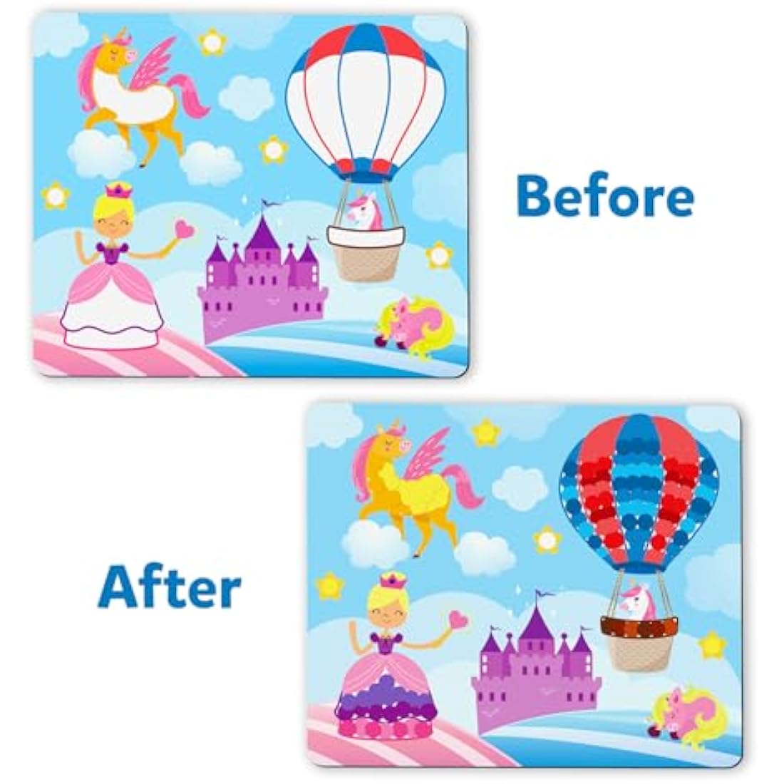 Skillmatics Dot It Sticker Art - Unicorns & Princesses DIY Craft Kit