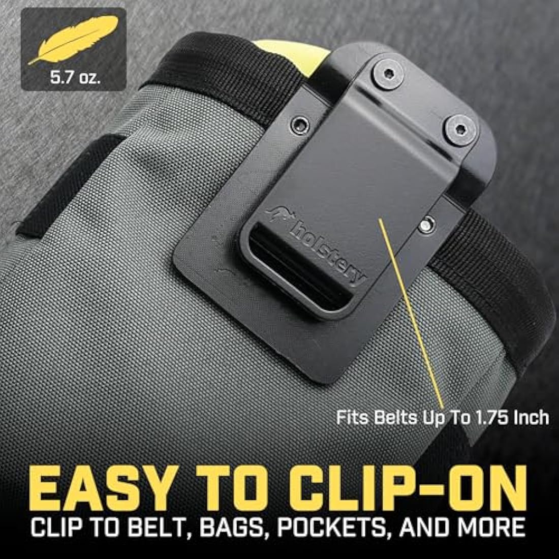Jolof Store Joey Pouch | Ballistic Nylon Clip-On Tool and Hardware Bag