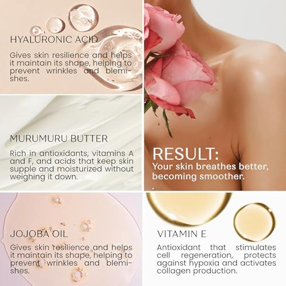 Senso Naturale Solid Body Oil | Hyaluronic Acid & Vitamin E Moisturizer