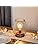 TRIROCKS Set of 4 Battery Operated Table Lamps | Vintage Metal Lanterns