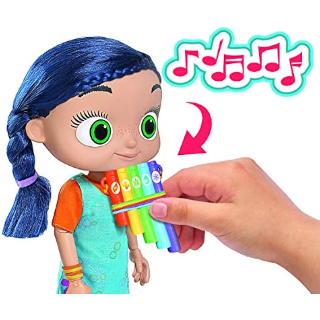 Wissper Interactive Musical Doll by Simba – 34cm Feature Toy with Pan Flute