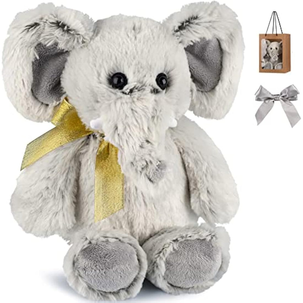 Bebamour Elephant Teddy Bear – 42cm Soft Plush Stuffed Animal Toy