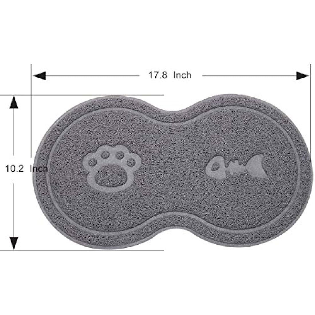 SunAter Silicone Pet Feeding Mat – Waterproof Non-Slip PVC Food Tray