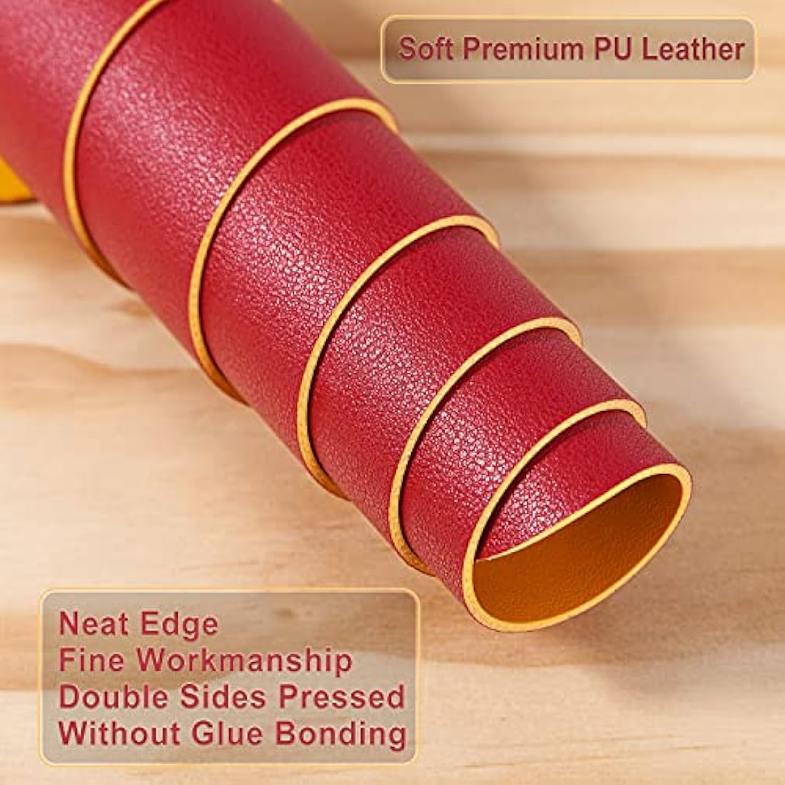 DOBAOJIA Dual-Side PU Leather Desk Pad - Large Waterproof Mouse Mat