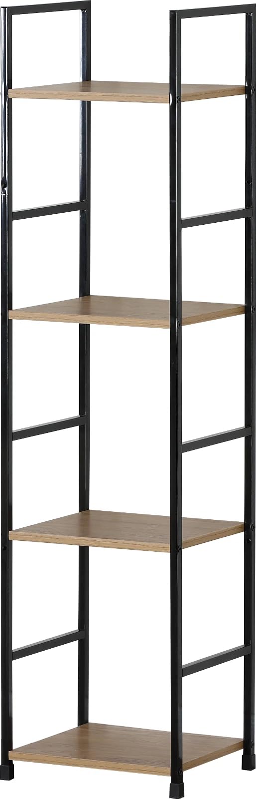 CELINO making your day Industrial 4-Tier Ladder Bookshelf, Bookcase Shelving Unit - image 3