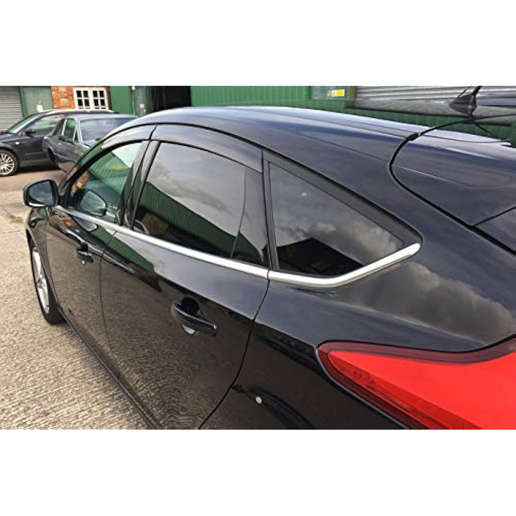 Auto Clover Wind Deflectors for Ford Focus MK3 2011–2017 Hatchback