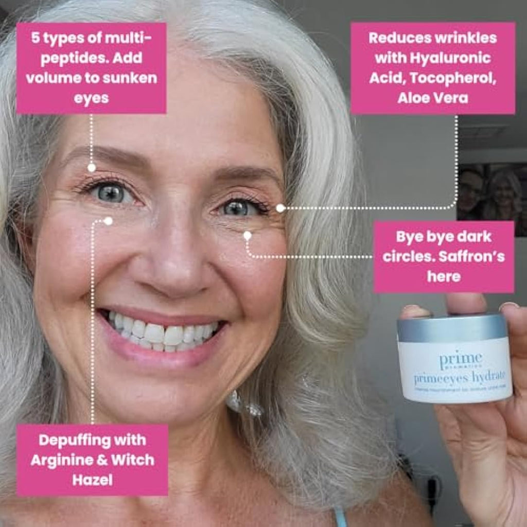 Prime Prometics PrimeEyes Hydrate Eye Cream for Dark Circles & Wrinkles