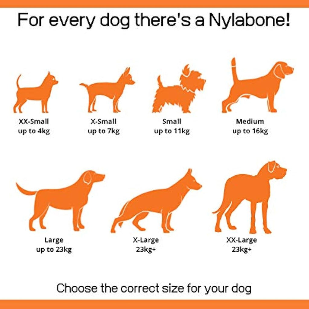 Nylabone Extreme Tough Dog Chew Toy | Duck Jerky | X-Large (Over 23kg)