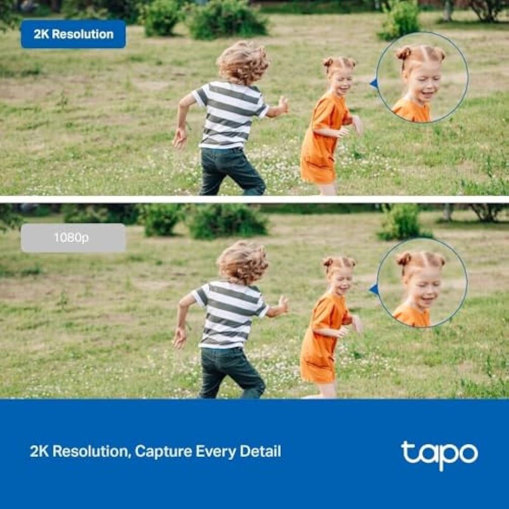 TP-Link Tapo C310 2K Outdoor Security Camera 2-Pack | AI Detection
