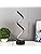 ELINKUME Modern Spiral LED Table Lamps | Set of 2 Dimmable Bedside Lights