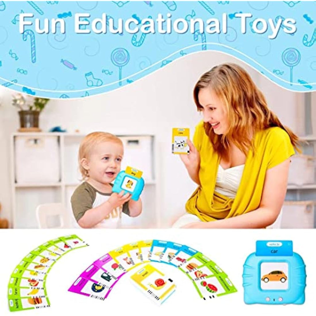 Jolof Store Talking Flash Cards – 224 Words Montessori Learning Toy