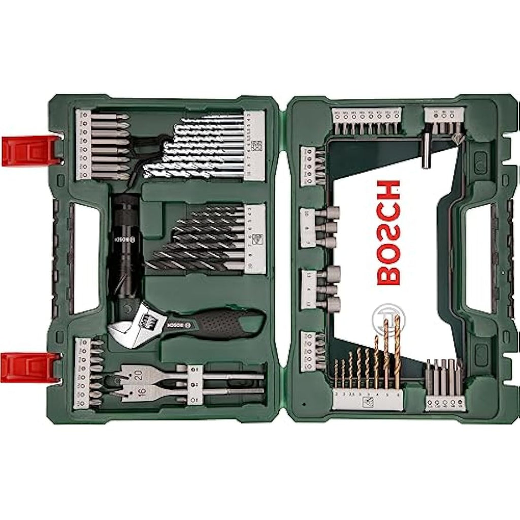 Bosch V-Line 83-Piece Titanium Drill and Screwdriver Bit Set