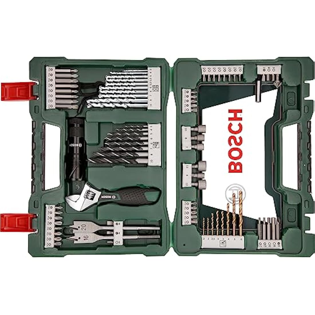 Bosch V-Line 83-Piece Titanium Drill and Screwdriver Bit Set