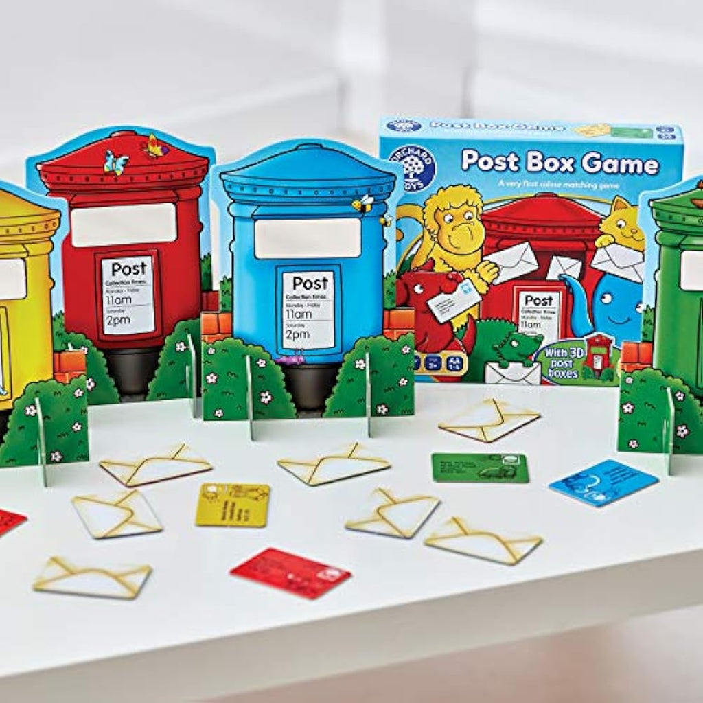 Orchard Toys Post Box Game | Colour Matching Educational Toddler Toy