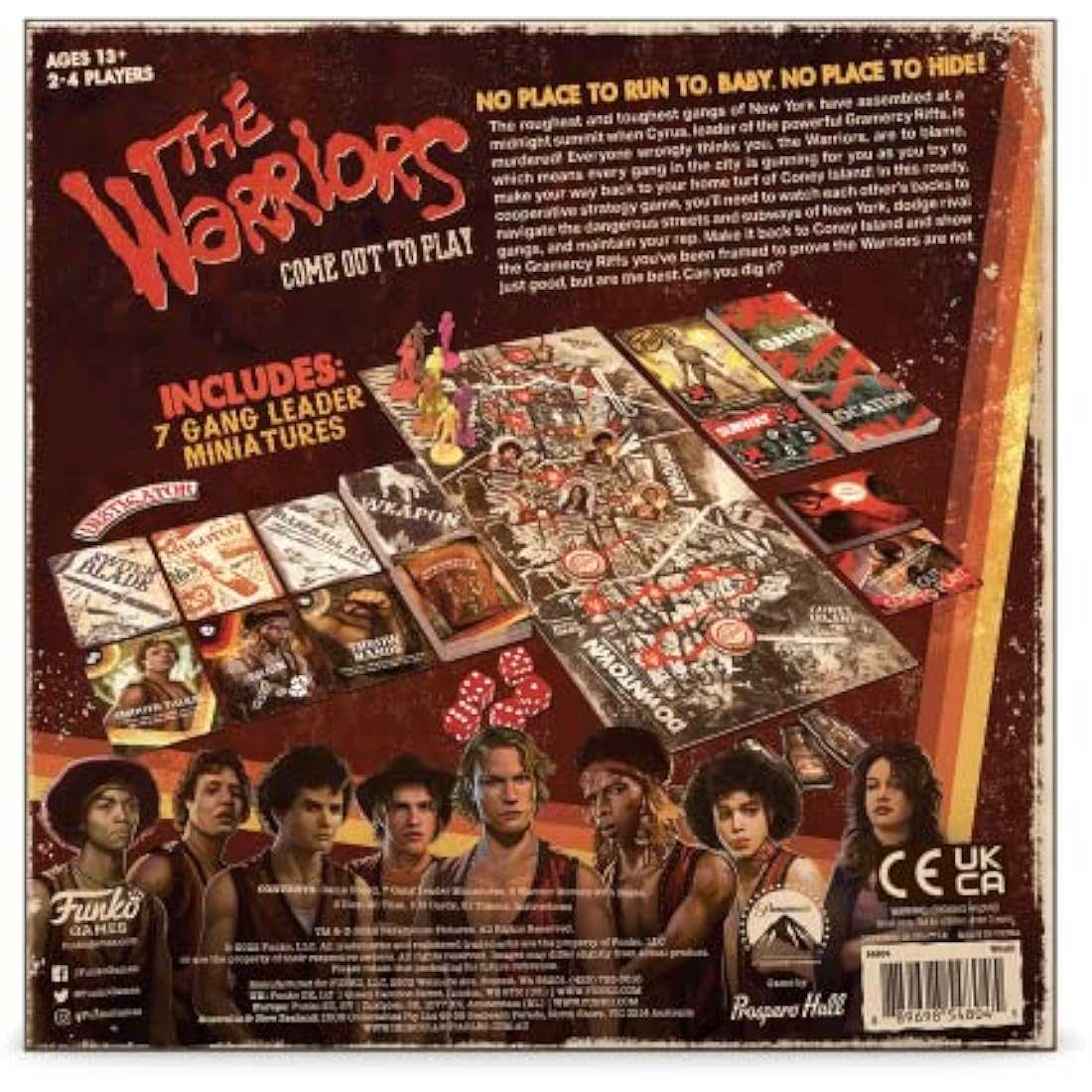 Funko The Warriors: Come Out to Play Cooperative Strategy Board Game