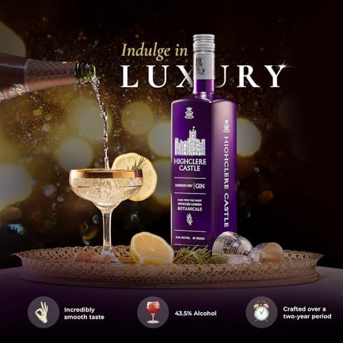Highclere Castle London Dry Gin | Award-Winning Botanical Spirit | 70cl