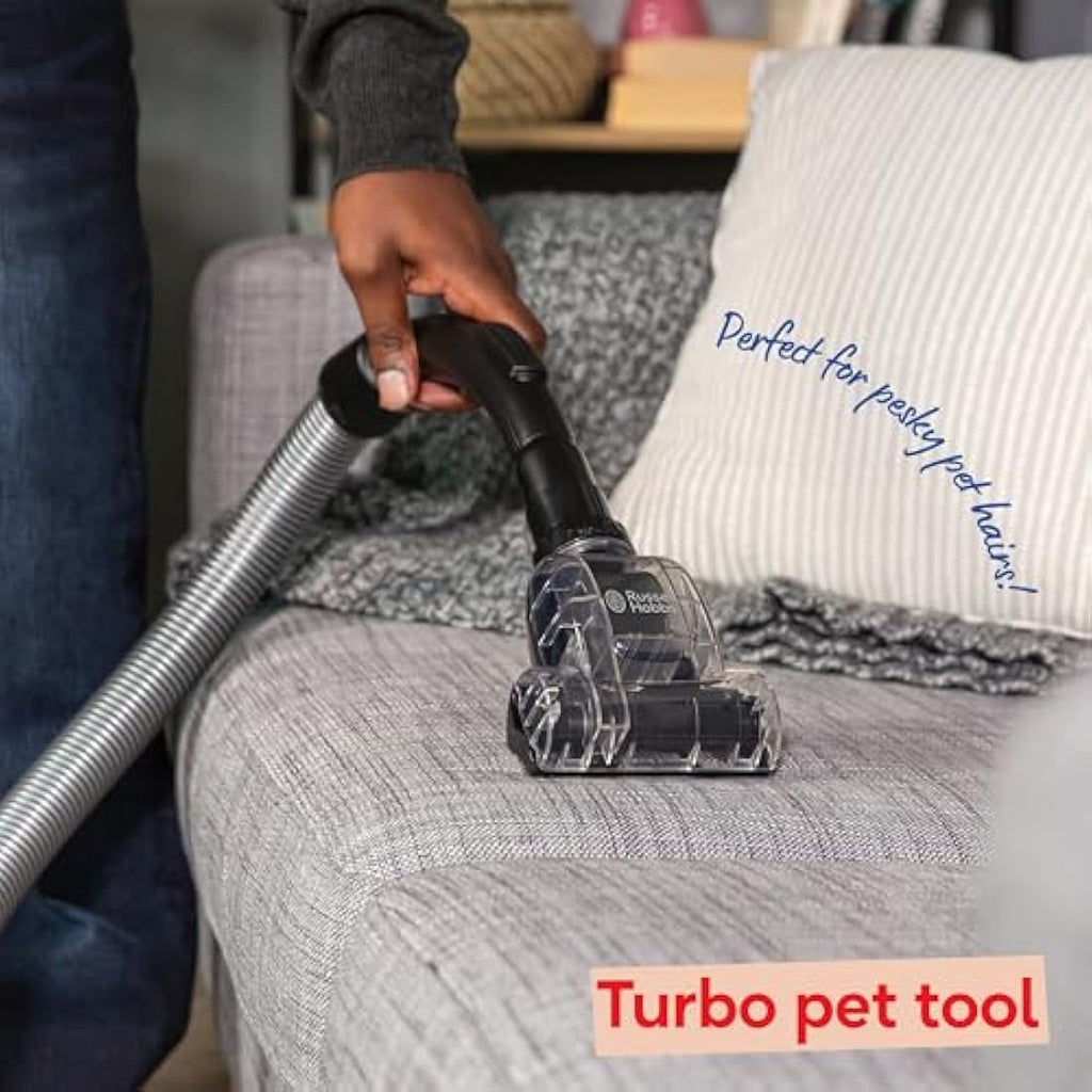 Russell Hobbs TITAN2 PET Cylinder Vacuum – 700W Cyclonic HEPA Cleaner