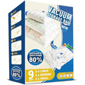Vacuum Storage Bags – 9 Pack Reusable Space Saver Bags