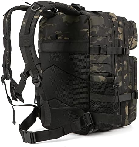 Military Tactical Backpack – Molle Hiking Rucksack 45L
