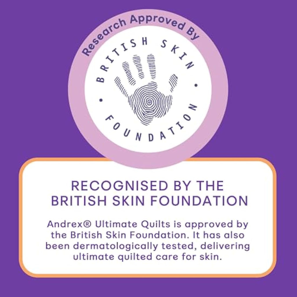 Andrex Ultimate Quilts Toilet Tissue – 36 Bulk Pack Quilted Rolls
