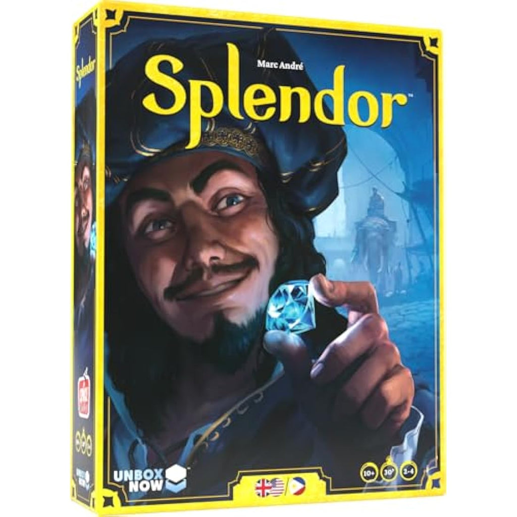 Splendor Board Game by Space Cowboys – Strategy Gem Trading Card Game