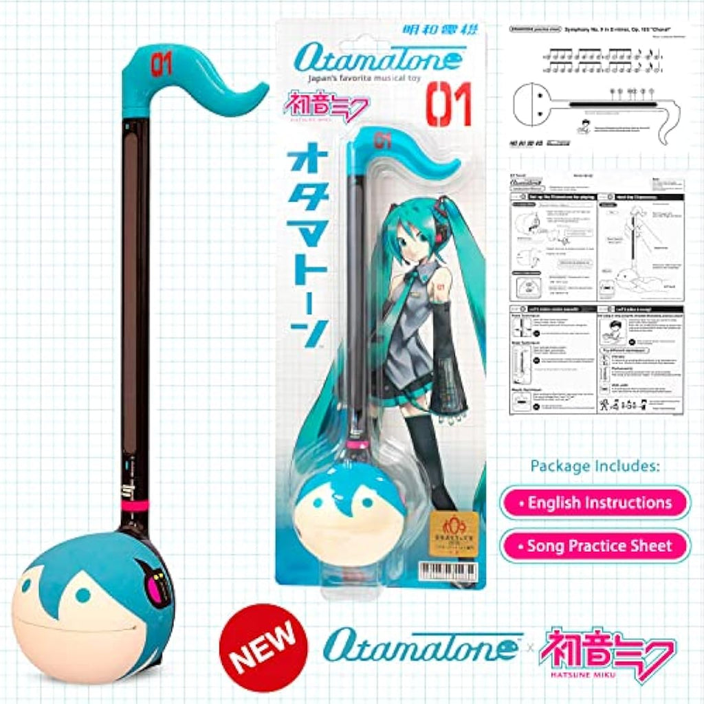 Otamatone Hatsune Miku Edition – Portable Electronic Synthesizer Toy