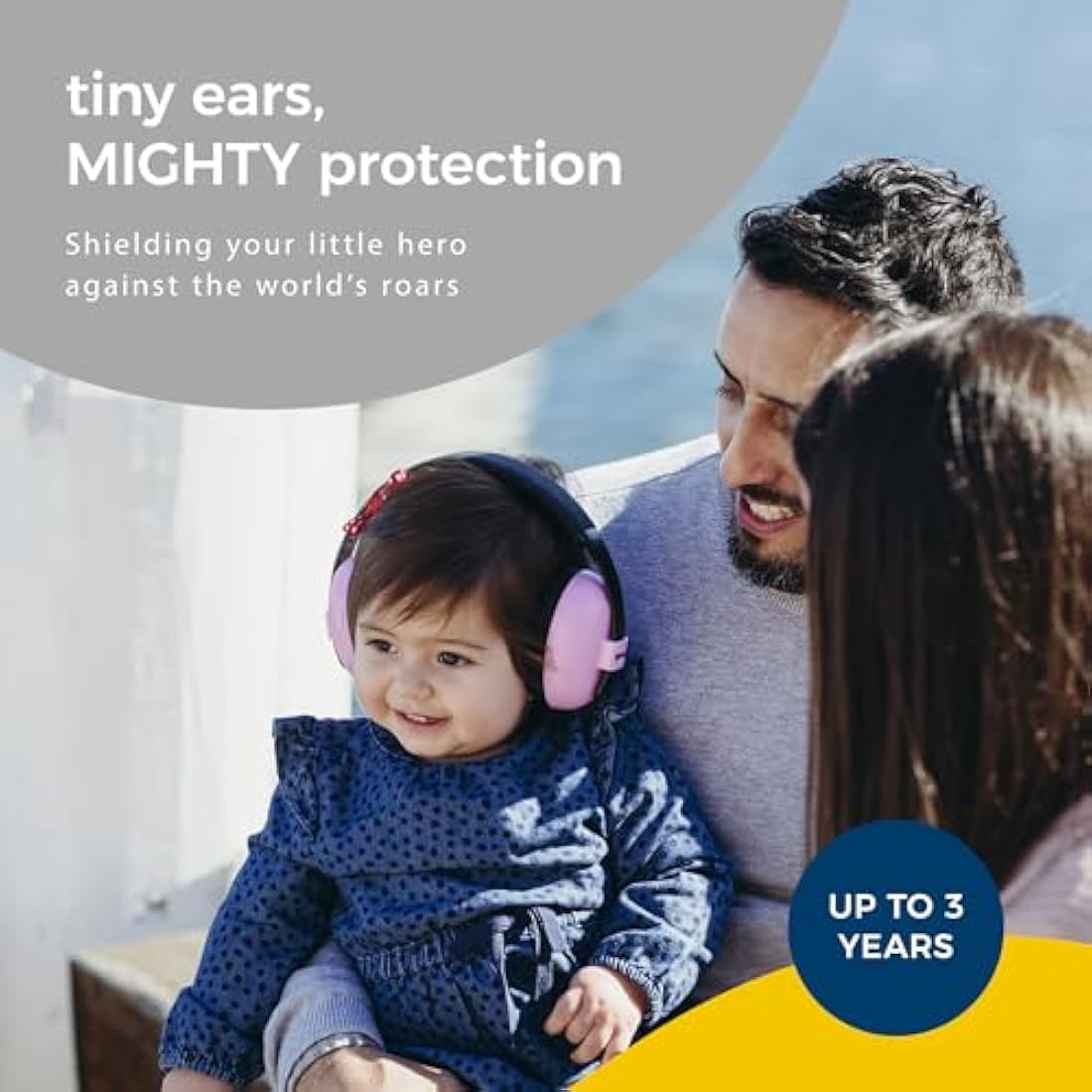 Banz Baby Ear Defenders – Noise Cancelling Infant Headphones, 0-36m