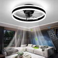 Jolof Store LED Ceiling Fan with Light – 50CM Modern Reversible Fan