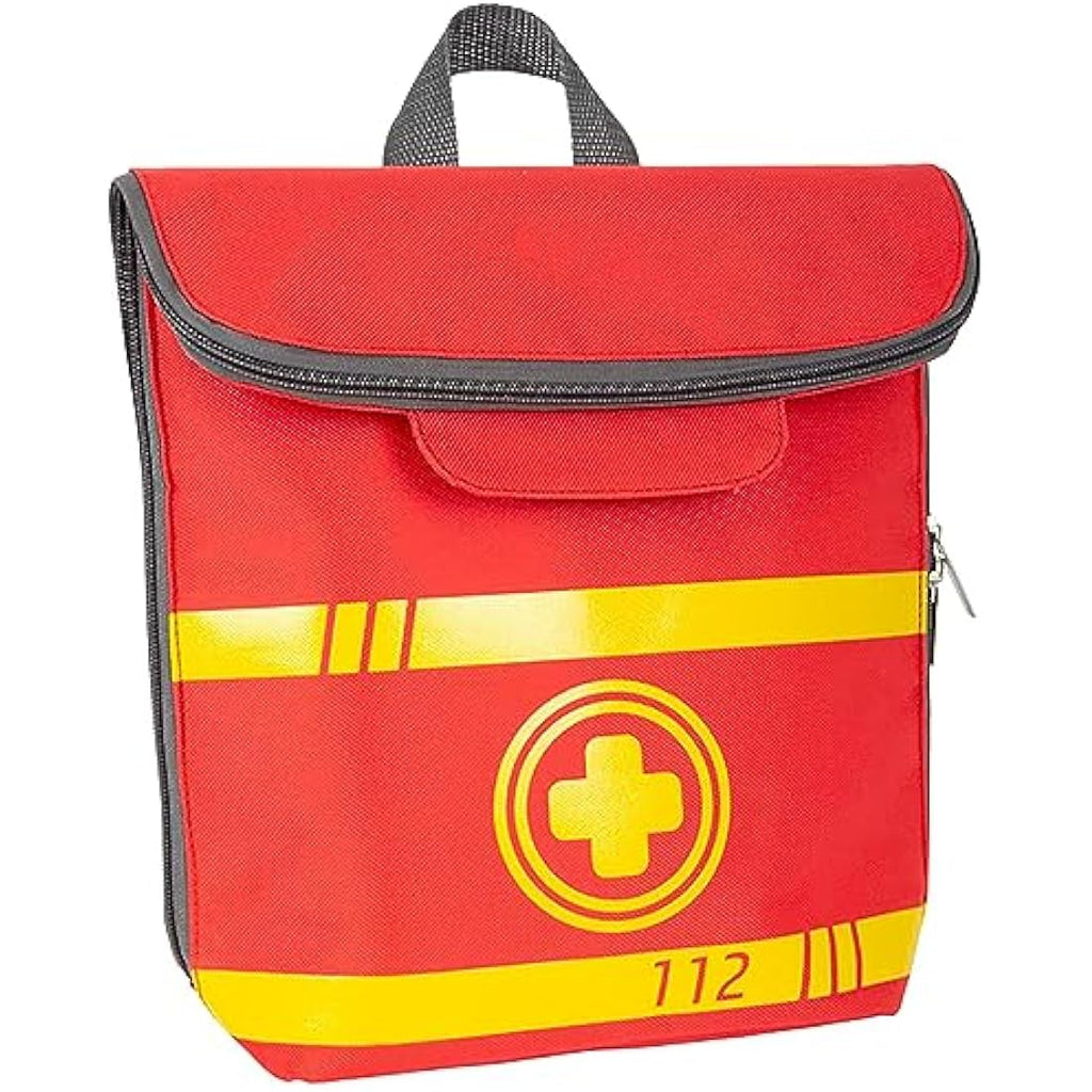 Small Foot Emergency Doctor's Backpack - 17pc Medical Toy Playset